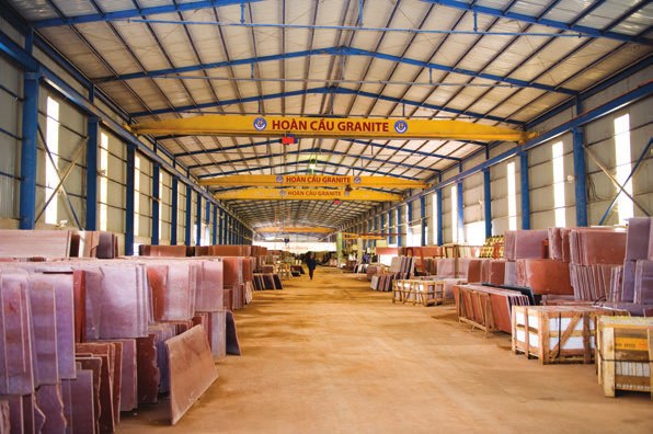 Kho đá tấm Hoàn Cầu Granite