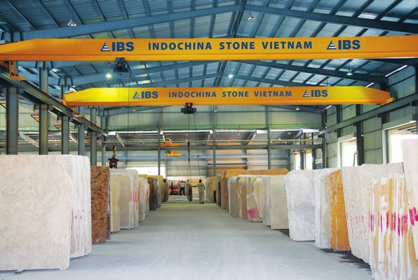 Kho đá tấm của IBS